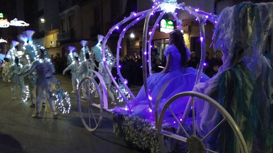 Carroza Disney con Luz